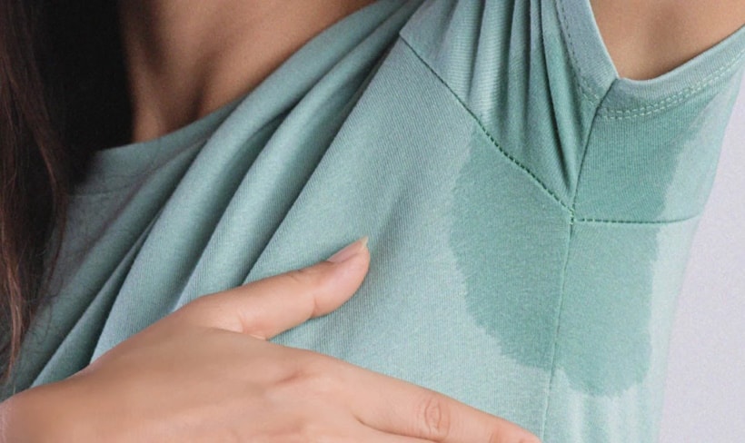 Выведение пятен пота с одежды и тканей