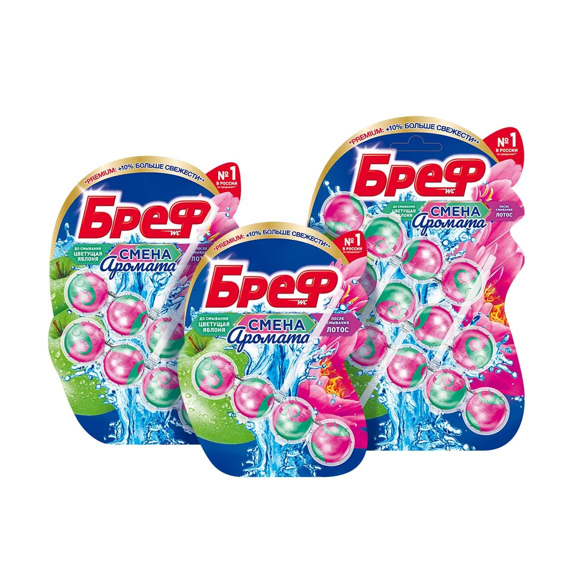 Бреф Смена аромата Цветочная яблоня — Лотос 50/100/150 гр