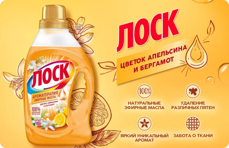 Лоск Цветок апельсина и бергамот